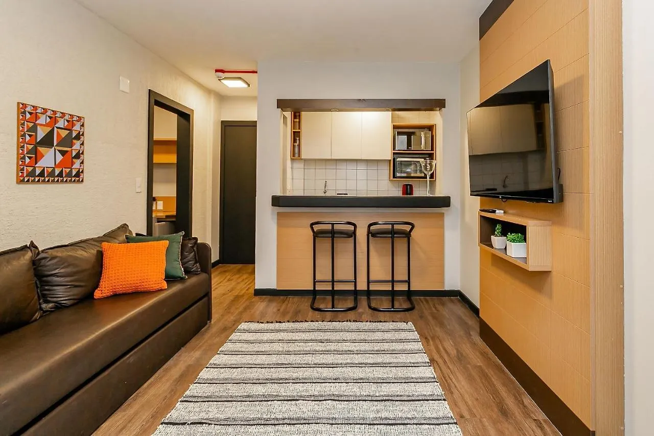 Apartament Wi-Fi 500Mb | Piscina | Sacada Com Vista Mar #Ca46 Florianópolis 0*,